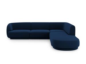 Micadoni Limited Edition 6-zits hoekbank Miley rechts velvet | 