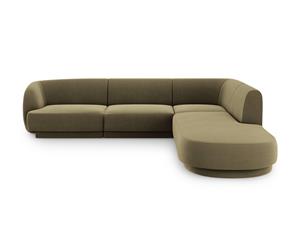 6-zits hoekbank Miley rechts velvet | 