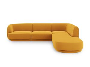 Micadoni Limited Edition 6-zits hoekbank Miley rechts velvet | 