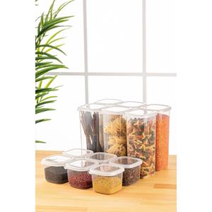 Hermia Set van 12 bewaarbakjes Gladys 10.5L | 