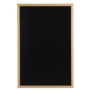 Zeller Kreidetafeln Zeller Kreide/Magnettaf 40x60 60 x 40 cm Kunststoff, beschichtet Schwarz