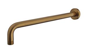 Mueller Bronzo douchearm wandbevestiging 35cm geborsteld brons