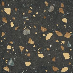 Navale Tegelsample:  Formigo terrazzo vloertegel 80x80cm multicolor donker gerectificeerd