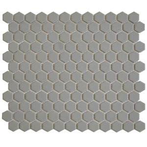 The Mosaic Factory Hexagon vloertegel - 26x30cm - Hexagon - Porselein Urban Nature- Mat HM23510