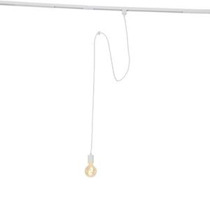 QAZQA Hanglamp Met Rail Ophanging Wit - Cavalux