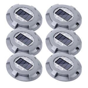 LedstripKoning Solar grondspot shield op zonne energie voordeelset van 6 stuks
