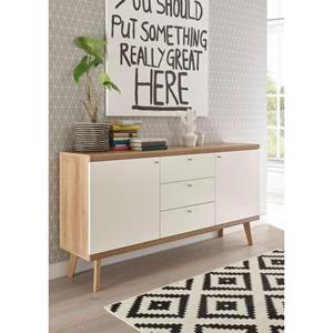 Andas Dressoir MERLE in scandinavisch design, breedte 160 cm