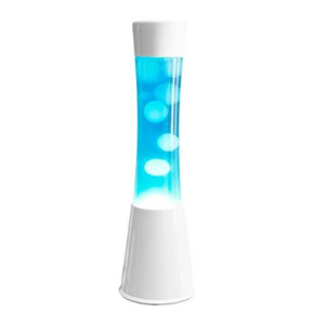 lavalamp Tower Cyan witte basis