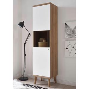 Andas Vitrinekast MERLE Scandi design, hoogte 197 cm, uit de freundin Home Collection