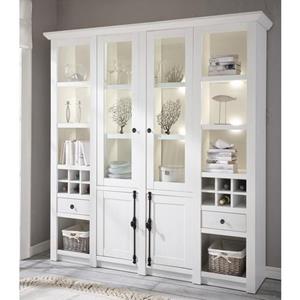 Home affaire Vitrine "California", (4 St.), Breite ca. 194 cm