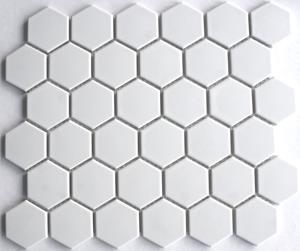Navale Dami mozaïek 32.5x28 wit mat