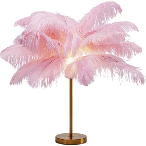 Tafellamp Feather Palm Pink 60cm