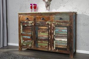 Invicta Interior Sideboard Jakarta 125cm van Gerecycled hout/ 19906
