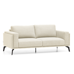 Prominent 2,5-Zitsbank Panama Wit Stof