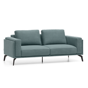 Prominent 2,5-Zitsbank Panama Blauw Stof
