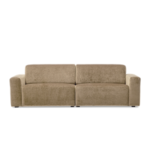 Prominent 2,5-Zitsbank Brooklyn Beige Stof