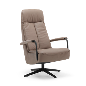 Prominent Draaifauteuil C-104 Bruin Leer