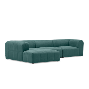 Prominent Modulaire Hoekbank Honolulu Blauw Stof