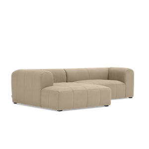 Prominent Modulaire Hoekbank Honolulu Lichtbruin Stof