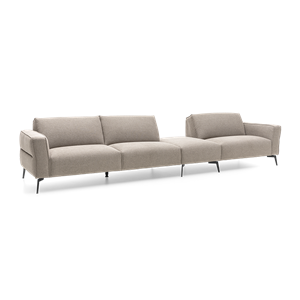 Prominent Modulaire Bank T-507 Lichtbruin Stof