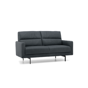 Prominent Relaxbank 2,5-Zits T-501 Donkerblauw Leer