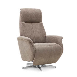 Prominent Relaxstoel J-103 Bruin Stof