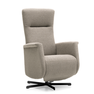Prominent Relaxstoel Toscana Lichtbruin Stof