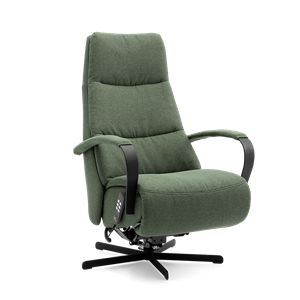 Prominent Relaxstoel E-100 Groen Stof