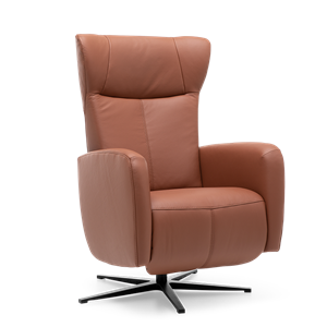Prominent Relaxstoel Sorisso Bruin Leer