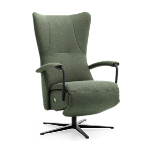 Prominent Relaxstoel C-101 Groen Stof