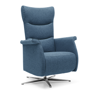 Prominent Relaxstoel Wilson Blauw Stof