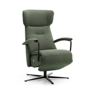 Prominent Relaxstoel C-102 Groen Stof