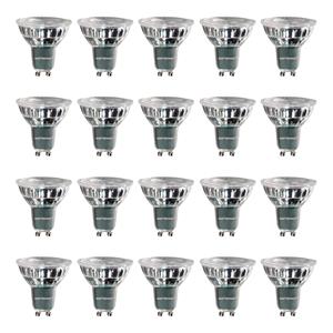 HOFTRONIC™ Set van 20 GU10 LED spots 5 Watt Dimbaar 2700K warm wit (vervangt 50W)