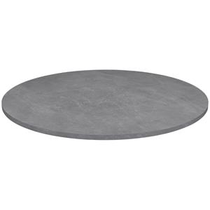 Topalit Tafelblad Werzalit  rond 60 cm; 60 cm (Ø); beton; rond