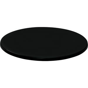 Topalit Tafelblad Werzalit  80 cm; 80 cm (Ø); zwart; rond