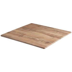 Topalit Tafelblad Finando vierkant; 80x80 cm (LxB); kersenboom antiek; vierkant