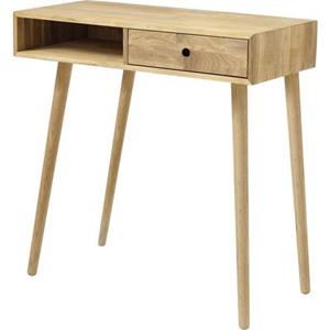 MCA furniture Konsole "Agra", Eiche Massivholz mit Schublade