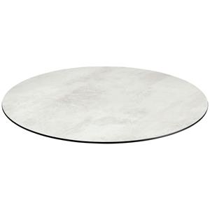 Vega Compact tafelblad Lift rond; 80 cm (Ø); steengrijs; rond