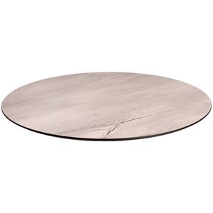 Vega Compact tafelblad Lift rond; 60 cm (Ø); vintage wit; rond