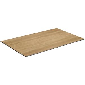 Vega Compact tafelblad Lift rechthoekig; 120x80 cm (LxB); eiken/naturel; rechthoekig