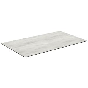 Vega Compact tafelblad Lift rechthoekig; 120x80 cm (LxB); steengrijs; rechthoekig