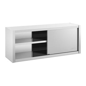 Royal Catering RVS wandkast - 150 x 45 cm