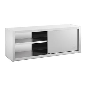 Royal Catering RVS wandkast - 160 x 45 cm