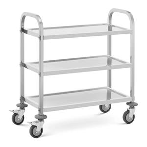 Serveerwagen - 3 planken - 69x34x3 cm - 81 kg - 
