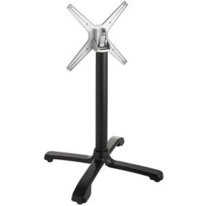FLAT Tafelpoot Regulo inklapbaar; 51x51x72 cm (BxLxH); zwart