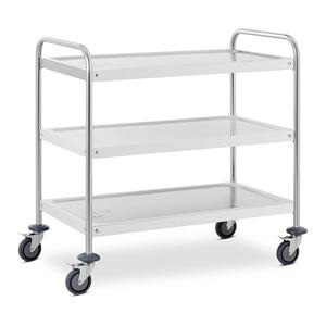 Royal Catering Serveerwagen - 3 Laden - tot 500 kg - Ronde buis