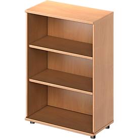 Schäfer Shop Genius open kast TETRIS WOOD, 3 OH, hoogte incl. glijders, B 800 mm, beuken afwerking