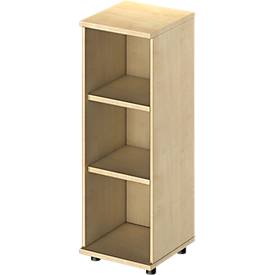 Schäfer Shop Genius open kast TETRIS WOOD, 3 OH, hoogte incl. glijders, B 400 mm, ahorn decor