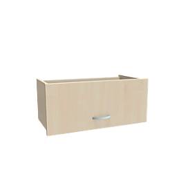 Hangmappenlade ALICANTE, B 800 x D 400 x H 384 mm, esdoornpatroon