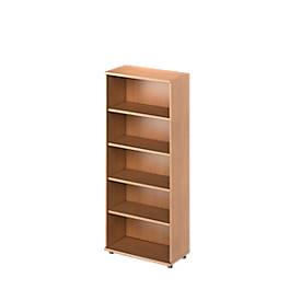 Schäfer Shop Genius open kast TETRIS WOOD, 5 OH, hoogte incl. glijders, B 800 mm, beuken afwerking